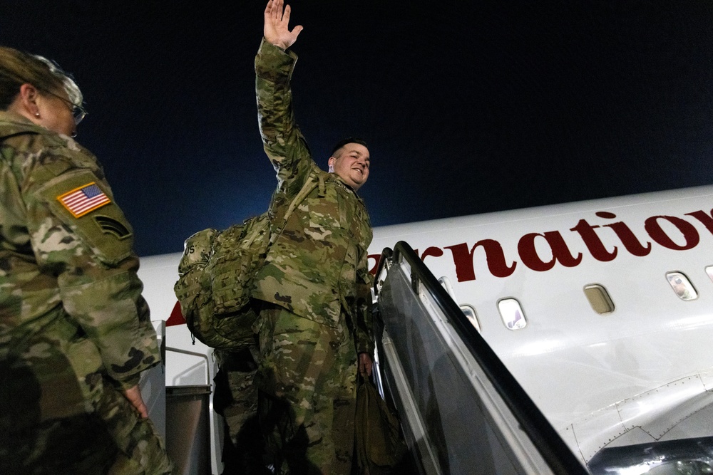 44th IBCT leaves for Fort Bliss