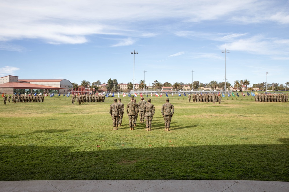 3rd Bn., 5th Marines holds change of command ceremony