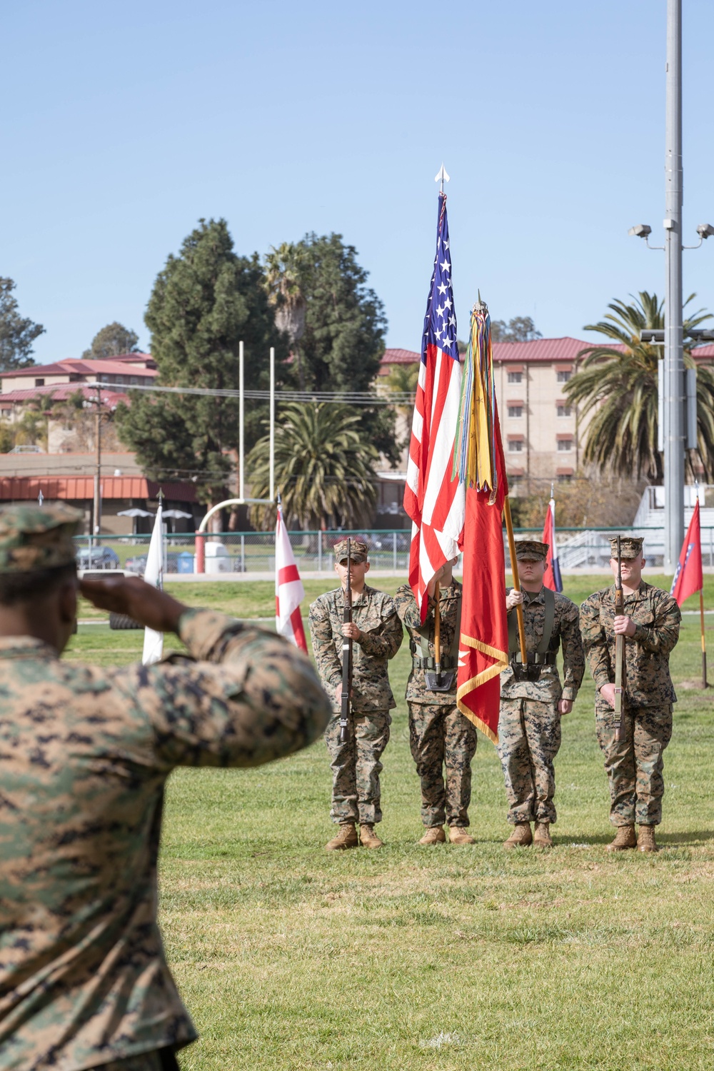 3rd Bn., 5th Marines holds change of command ceremony