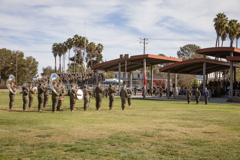 3rd Bn., 5th Marines holds change of command ceremony