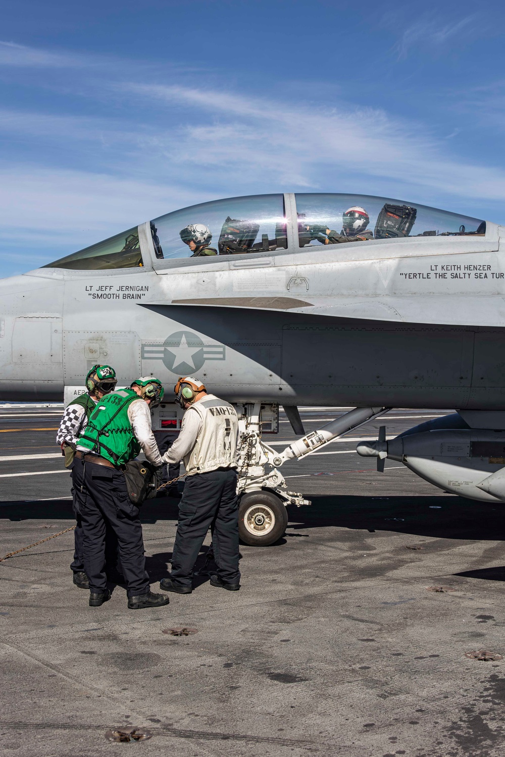 Abraham Lincoln conducts flight operations