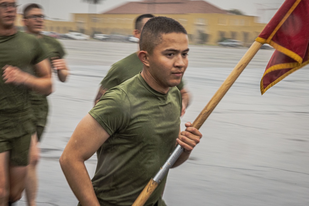 Bravo Company Motivational Run