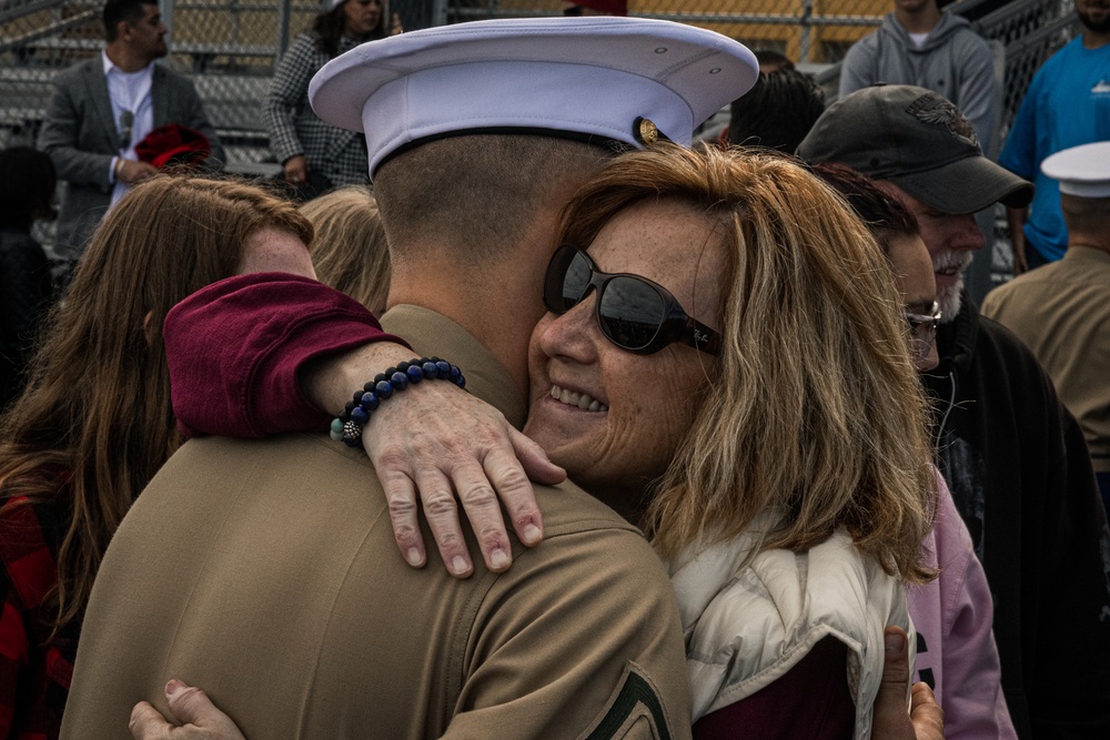 Bravo Company Graduation