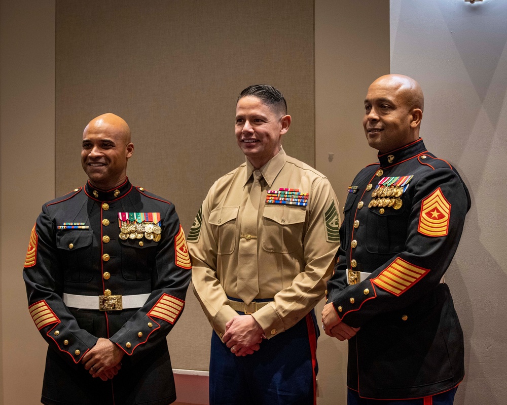 Marine Barracks Washington welcomes the new incoming Sergeant Major.