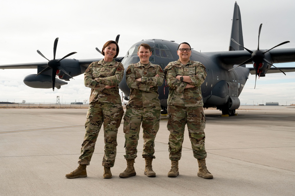 The 58th MXS All-Female Leadership Triad