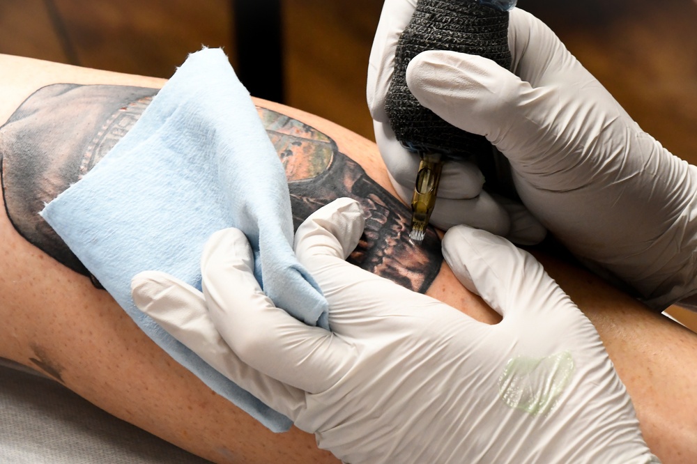 Chief connects with People as an Airman and Tattoo Artist