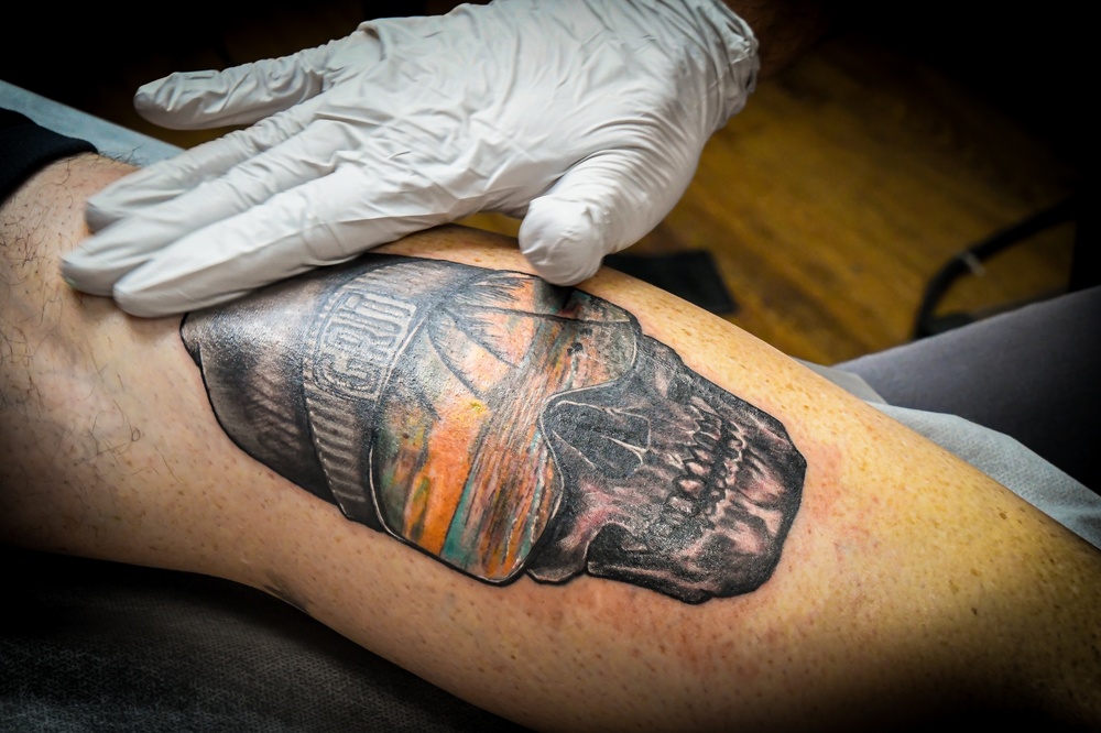 Chief connects with People as an Airman and Tattoo Artist