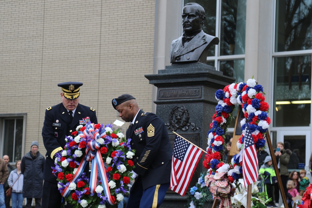 McKinley Presidential Wreath Laying