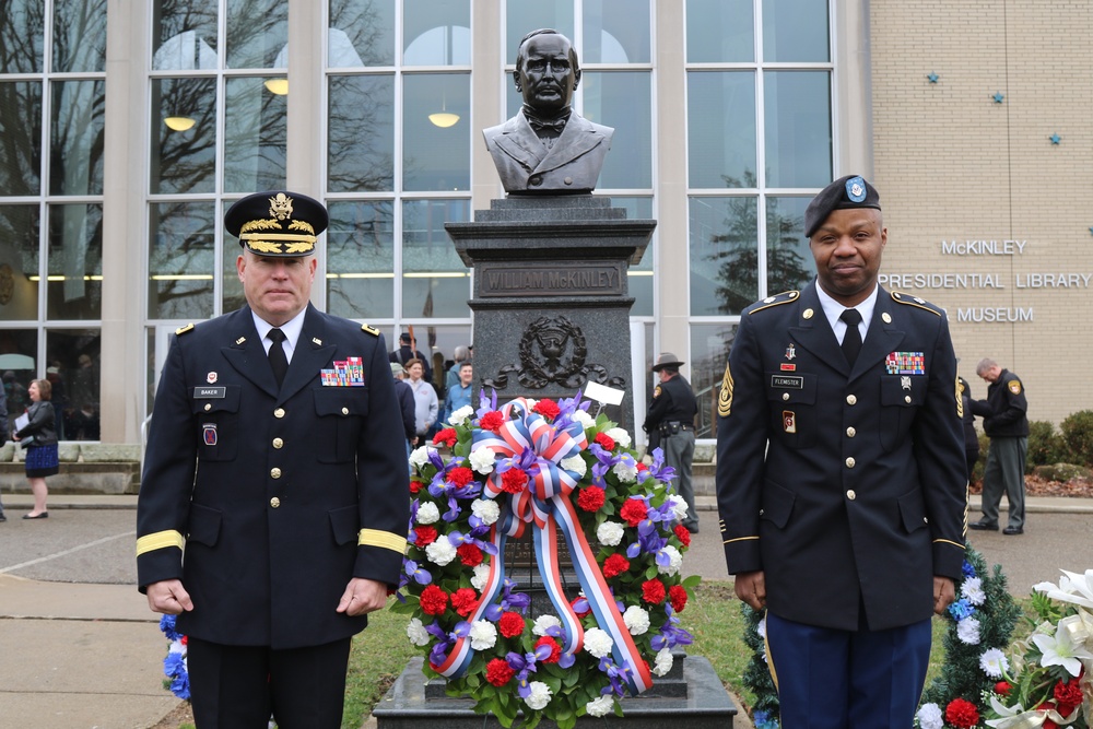 McKinley Presidential Wreath Laying