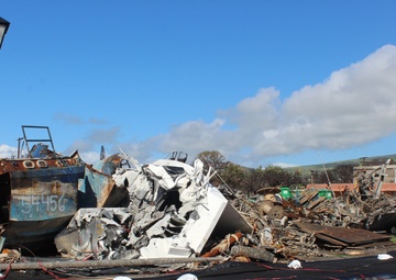 USACE completes vessel debris removal operations, reaches major milestone