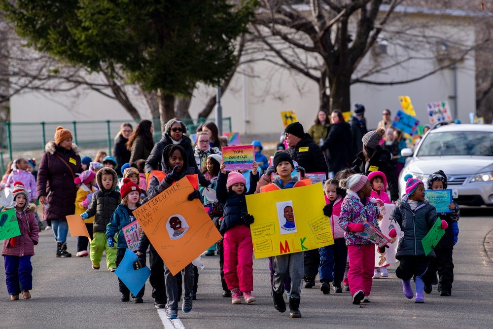 Sollars Elementary School 2024 MLK March