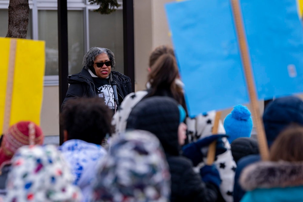 Sollars Elementary School 2024 MLK March