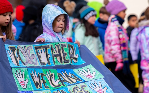 Sollars Elementary School 2024 MLK March