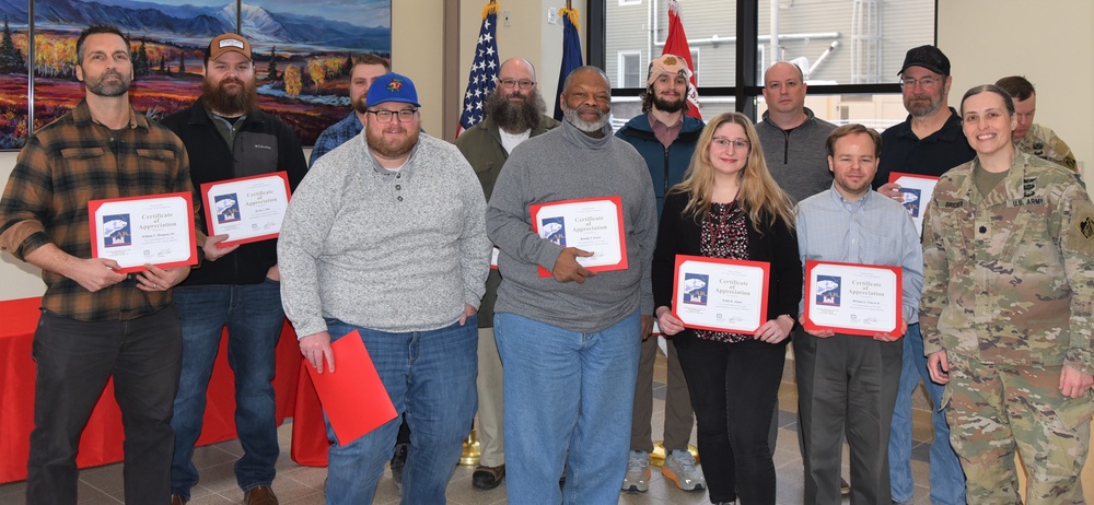 Repair Saint Paul Harbor project development team receives Outstanding Team Award