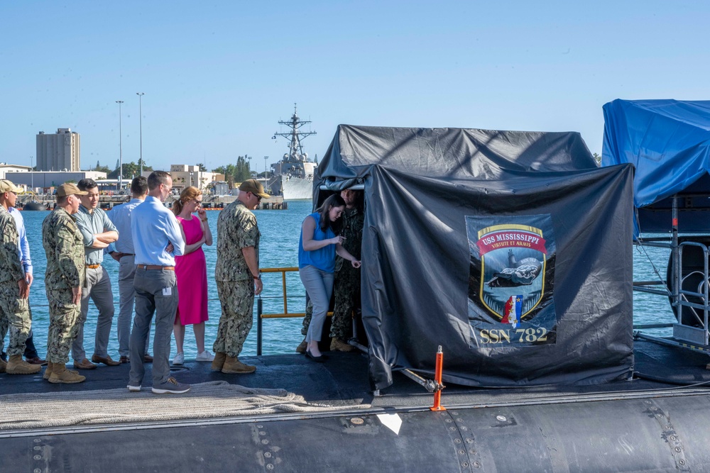 USS Mississippi (SSN 782) Tour