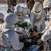 JGSDF and U.S. Paratrooper Tactical Combat Casualty Care, North Wind 24