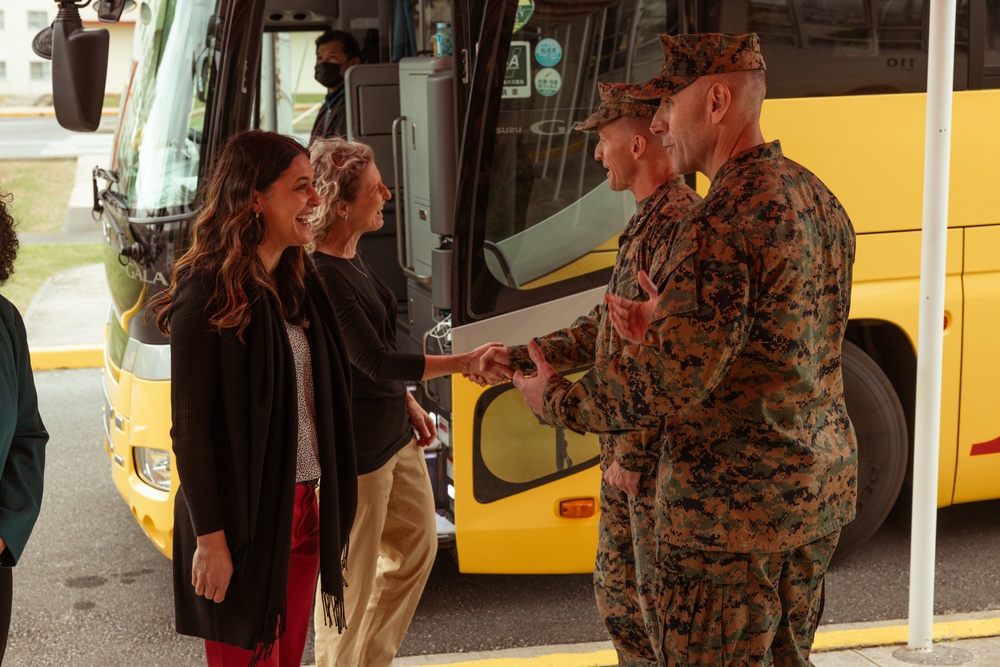 U.S. Congressional Delegation visits Marine Corps Air Station Futenma