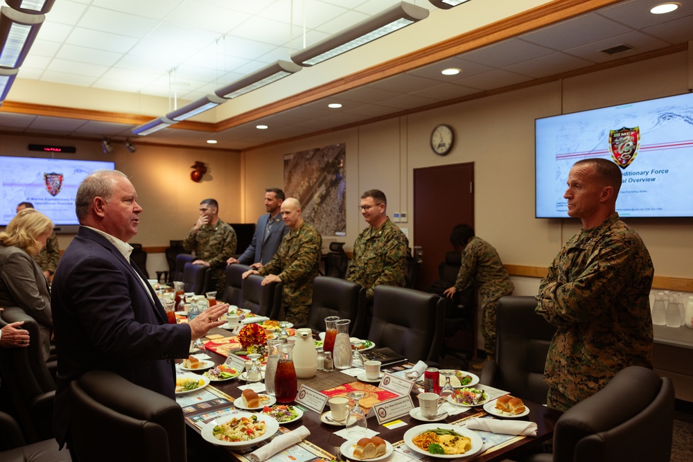 U.S. Congressional Delegation visits Marine Corps Air Station Futenma