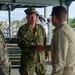 Adm. Bill Houston visits USS Frank Cable
