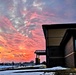 Sunset at Fort McCoy's cantonment area