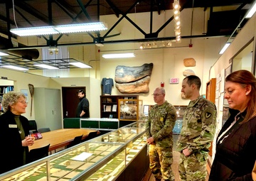Photo Story: Garrison leaders visit Mississippi Valley Archaeology Center; learn about archiving Fort McCoy artifacts