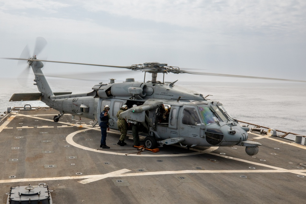 USS Laboon Conducts Routine Operations in the Red Sea