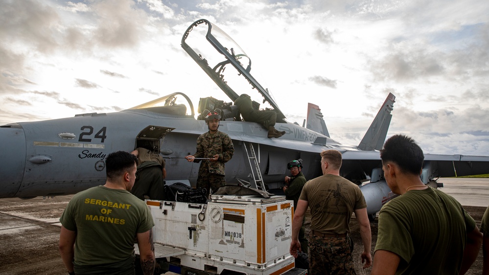 Suns Out, Guns Out: VMFA-232 enhances unit proficiencies