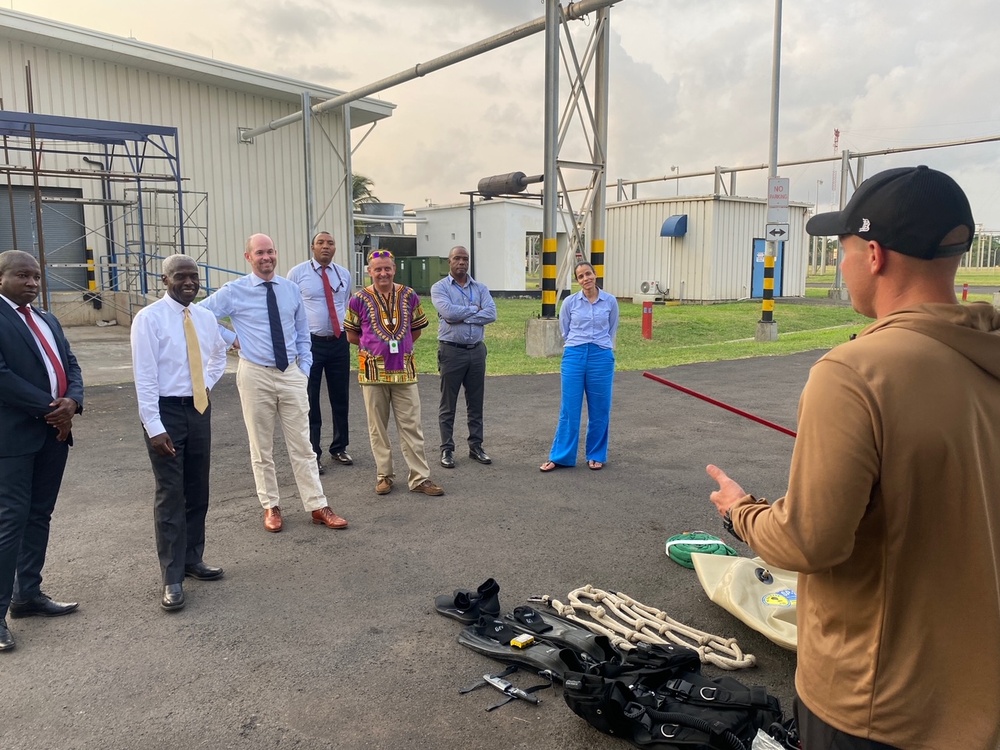 UCT 1 Works With Allies in São Tomé