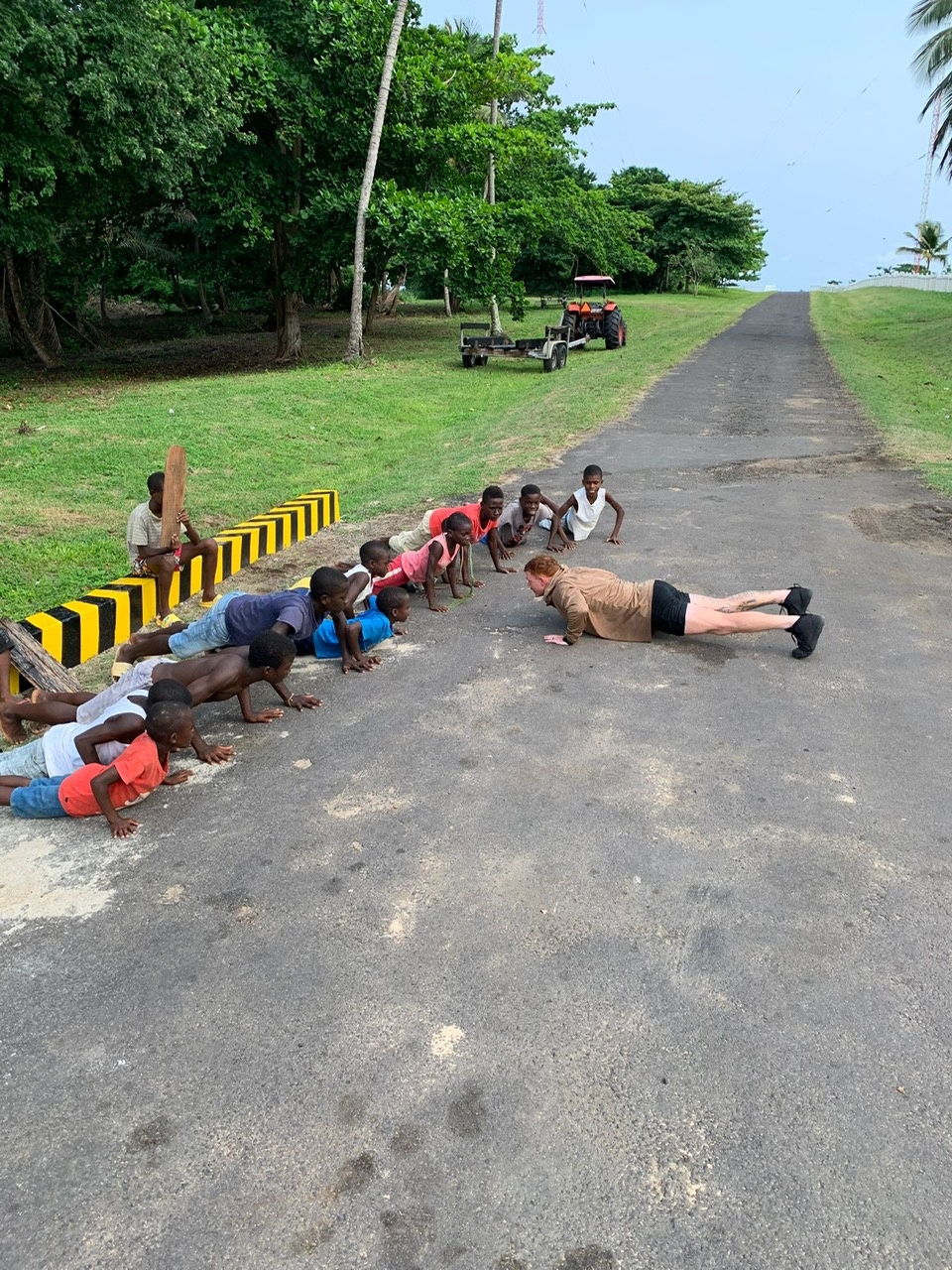 UCT 1 Works With Allies in São Tomé