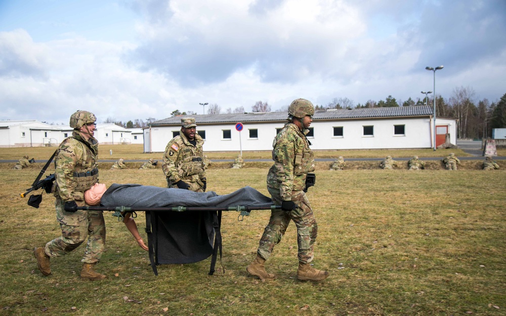 7th Army NCOA: Request a Medical Evacuation