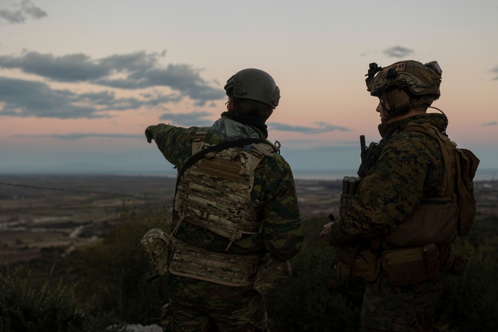 26th MEU(SOC) and Hellenic Marines conduct FSCEX/SACEX during Odyssey Encore