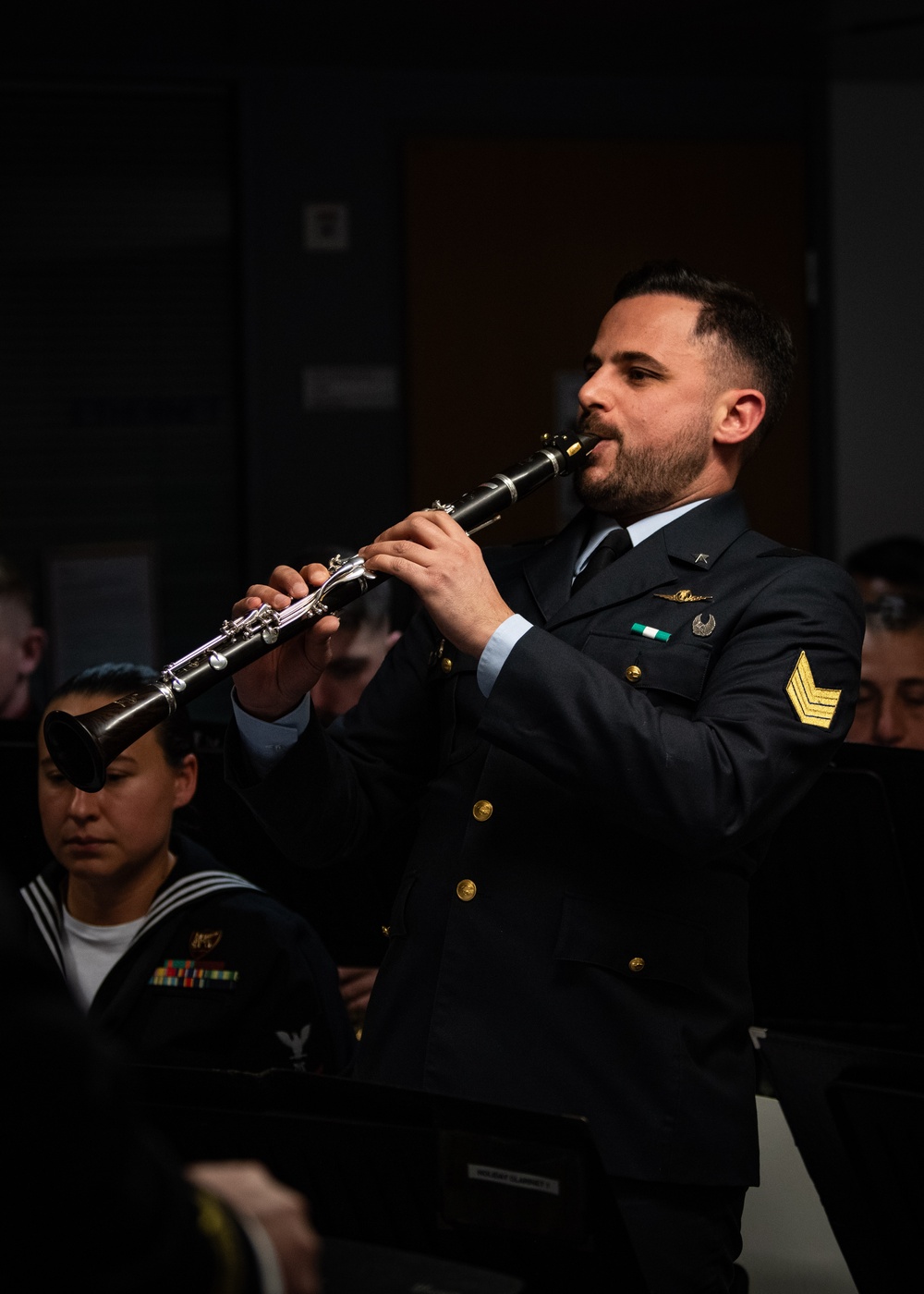 NAVEUR-NAVAF Band performs at Help Center for Ukrainians in Helsinki