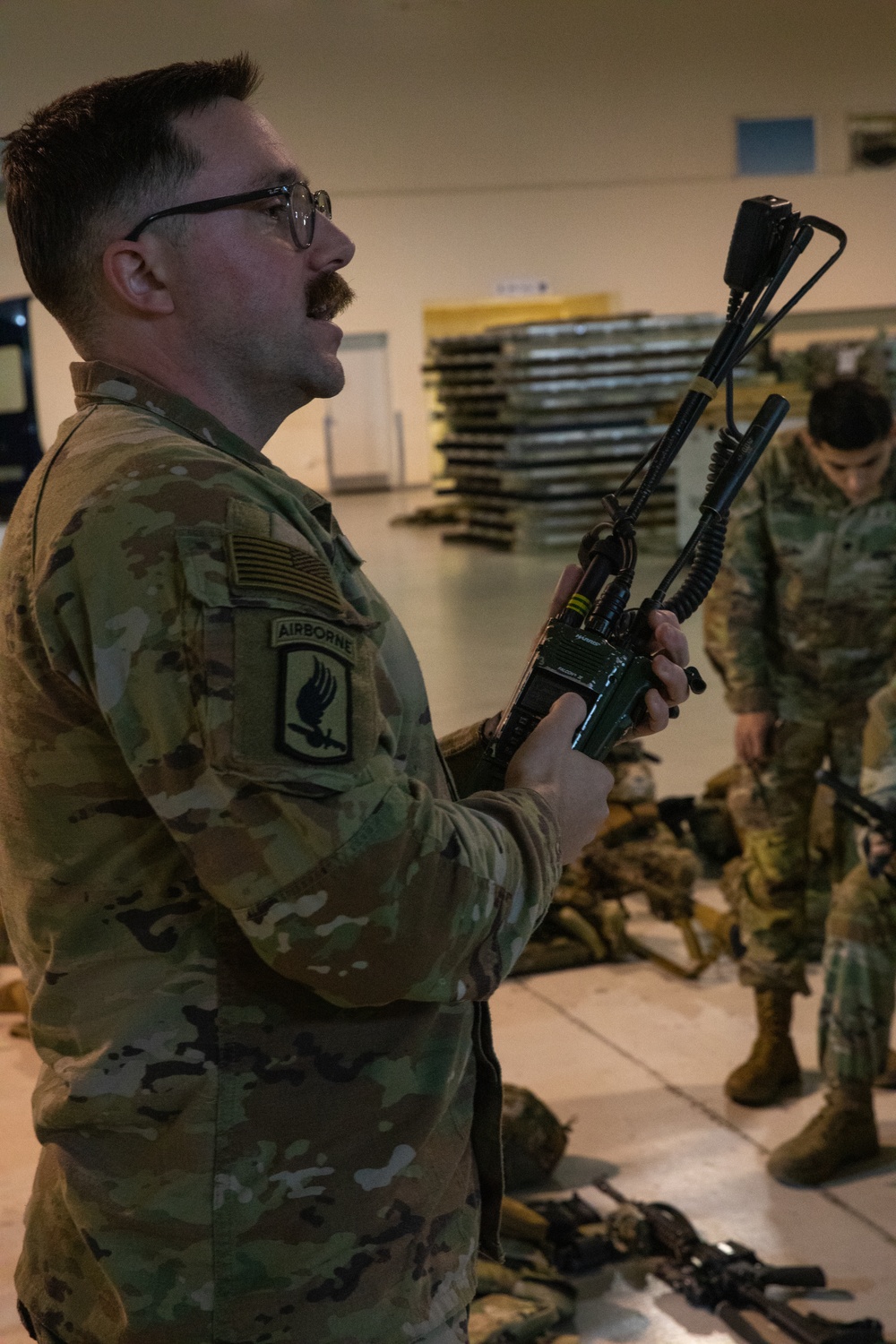 54th Brigade Engineer Battalion, 173rd Airborne Brigade conduct North and West Africa Response Force training