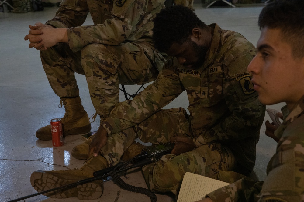 173rd Airborne Brigade conducts North and West Africa Response Force training