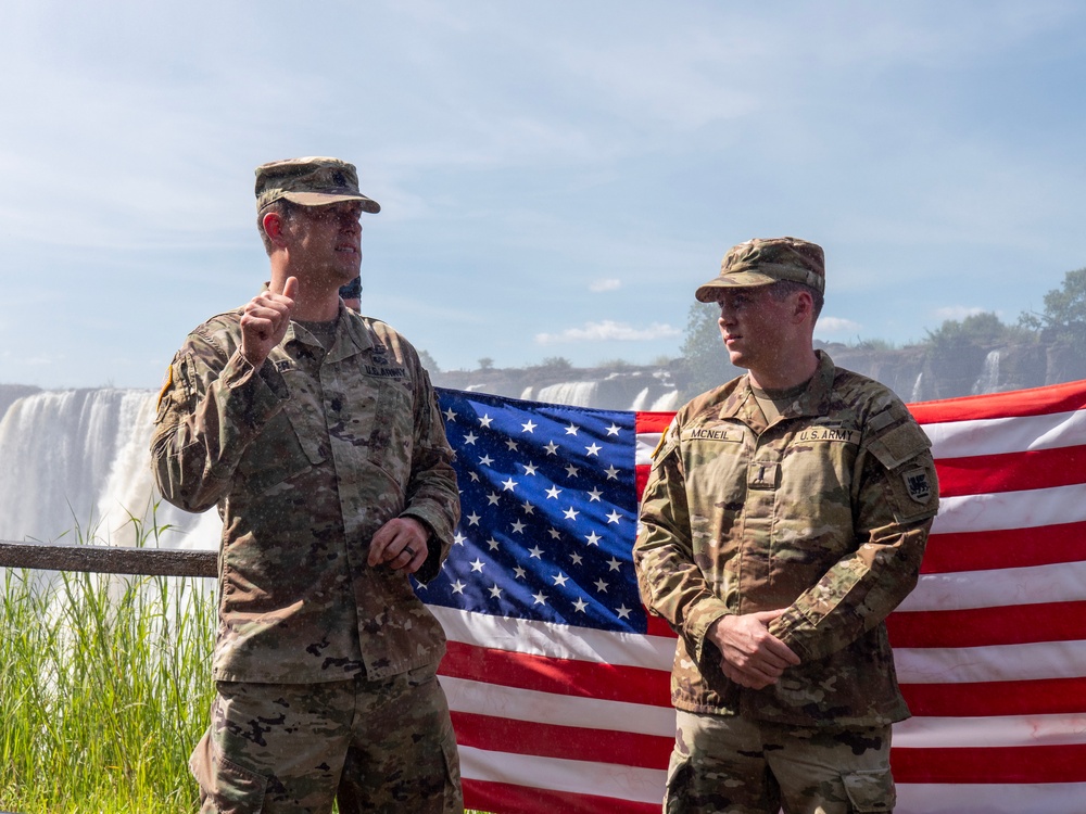 1st Lt. Liam McNeil promotes to captain