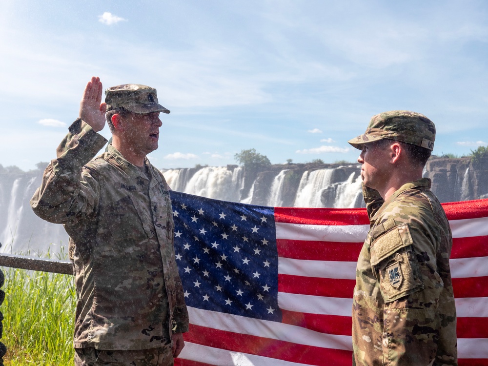 1st Lt. Liam McNeil promotes to captain