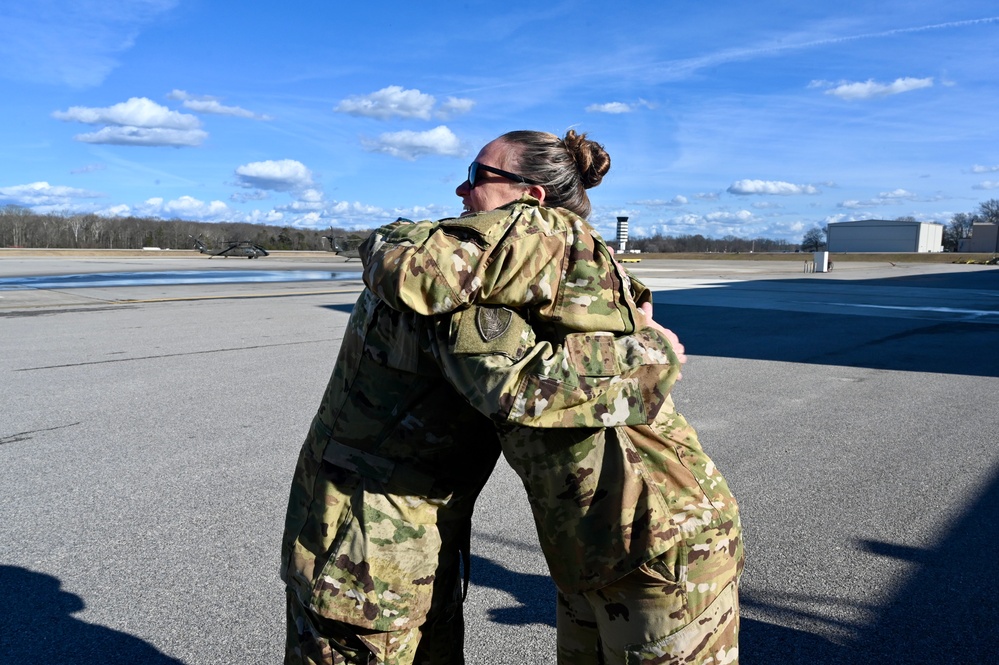 NGB Chief Aviation Standardization Officer receives final flight