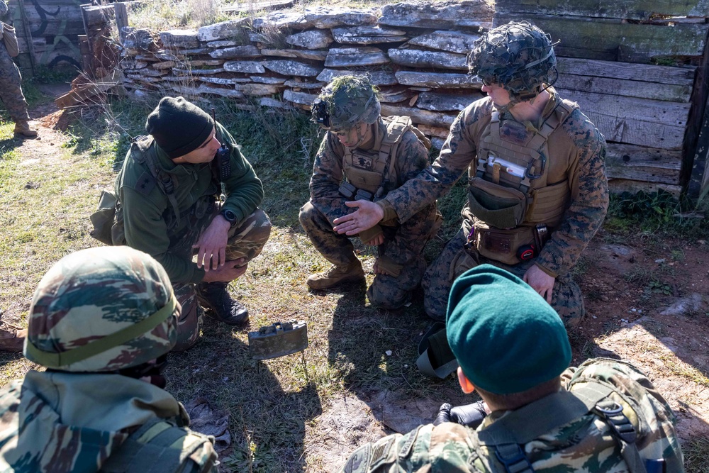 Here Comes the BOOM! 26 MEU(SOC) Marines Execute Demo Range with Hellenic Marines