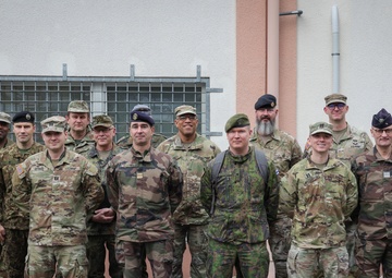 USAREUR-AF foreign liaison officers meet with 21st TSC to work towards future interoperability