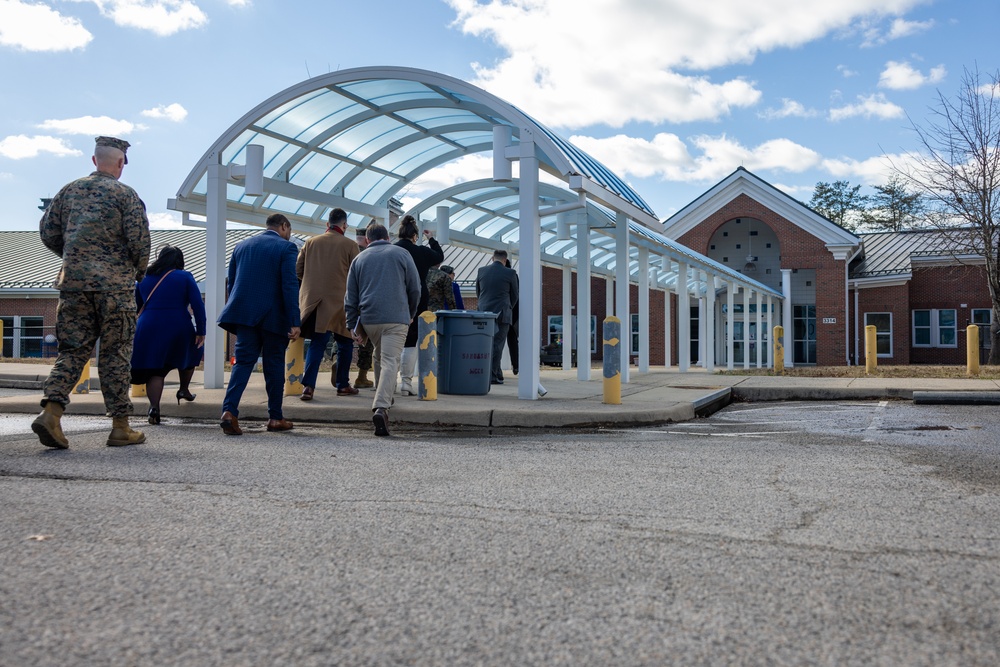 Congresswoman Jennifer McClellan Visits Marine Corps Base Quantico