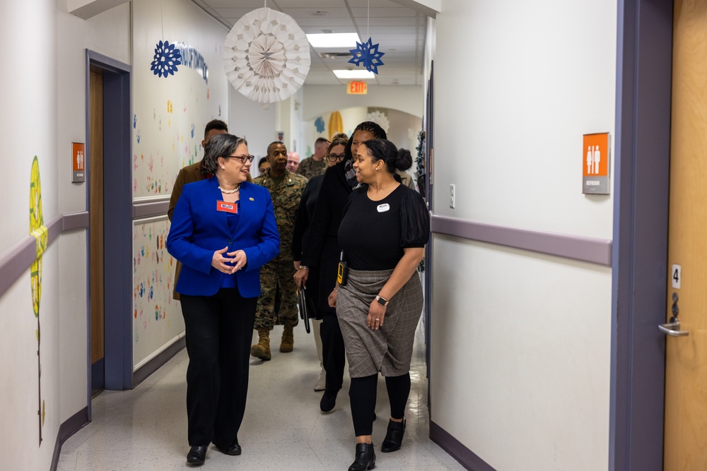 Congresswoman Jennifer McClellan Visits Marine Corps Base Quantico