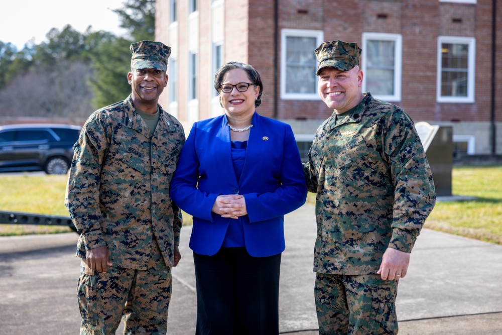 Congresswoman Jennifer McClellan Visits Marine Corps Base Quantico