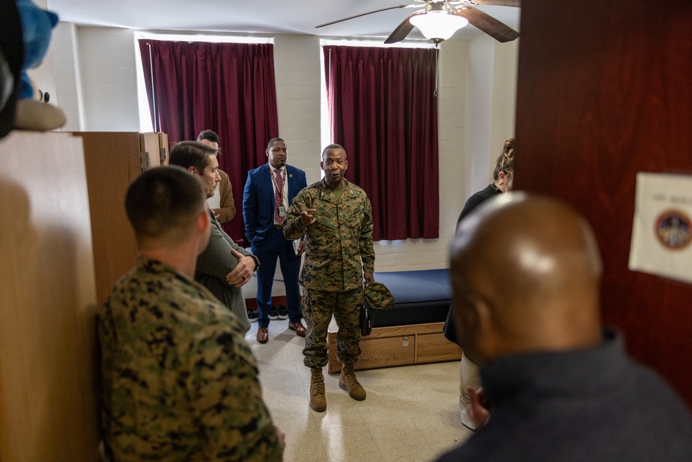 Congresswoman Jennifer McClellan Visits Marine Corps Base Quantico