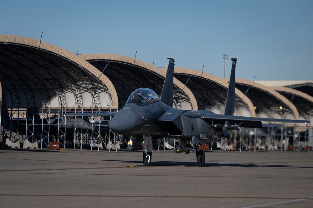 4th FW flightline operations day-to-night