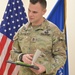 Soldier awarded for volunteer work