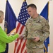 Soldier awarded for volunteer work