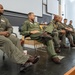 U.S. Naval Academy Midshipmen attend the Minority Aviation Panel