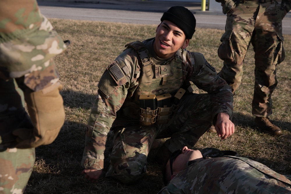 54th Brigade Engineer Battalion, 173rd Airborne Brigade conducts NARF training