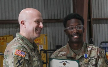 Soldier Receives Army Achievement Medal