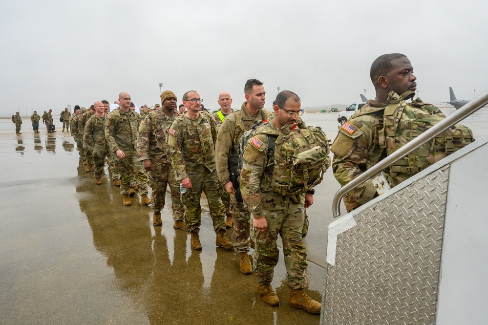 44th IBCT leaves for Fort Bliss